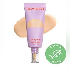 NWT✨ TOWER 28 SunnyDays SPF 30 Tinted Sunscreen